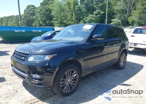 2016 Land Rover Range Rover Sport 3.0L V6 Supercharged Hse из США, поврежденный, VIN SALWS2PF3GA100083